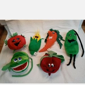 Vintage Garden babies fruit veggies
